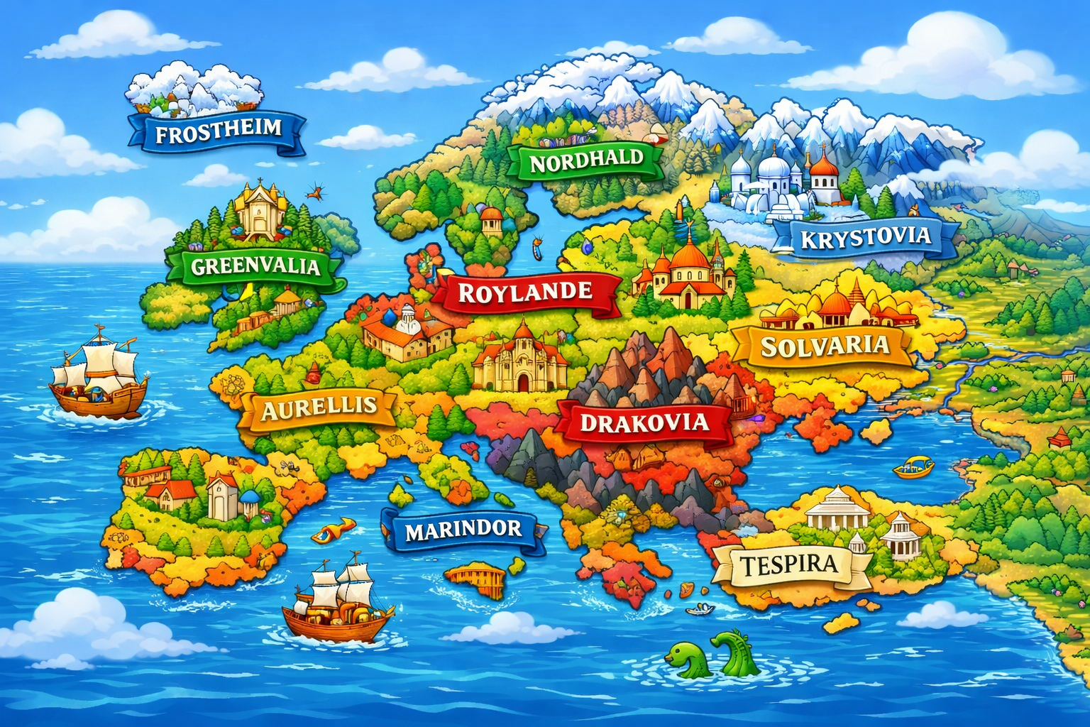 FUTURE MAPS - Behold a world where legends begin.
Across endless seas and distant horizons, mighty continents rise from the waves — l